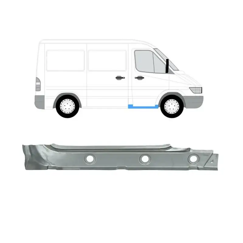 Порог внутренней передней двери правый Mercedes Sprinter W901 1995-2006 Volkswagen LT Poland