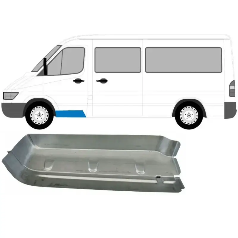 Повний ступінь передніх дверей Mercedes Sprinter W901-W903 Volkswagen LT 2