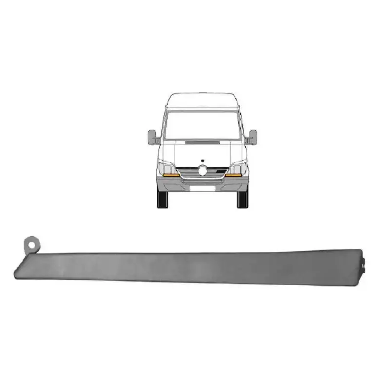 Молдинг под фарой левый Mercedes Sprinter W903 2000-2006