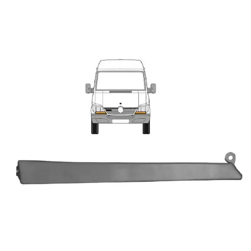 Молдинг под фарой правый Mercedes Sprinter W903 2000-2006 Poland