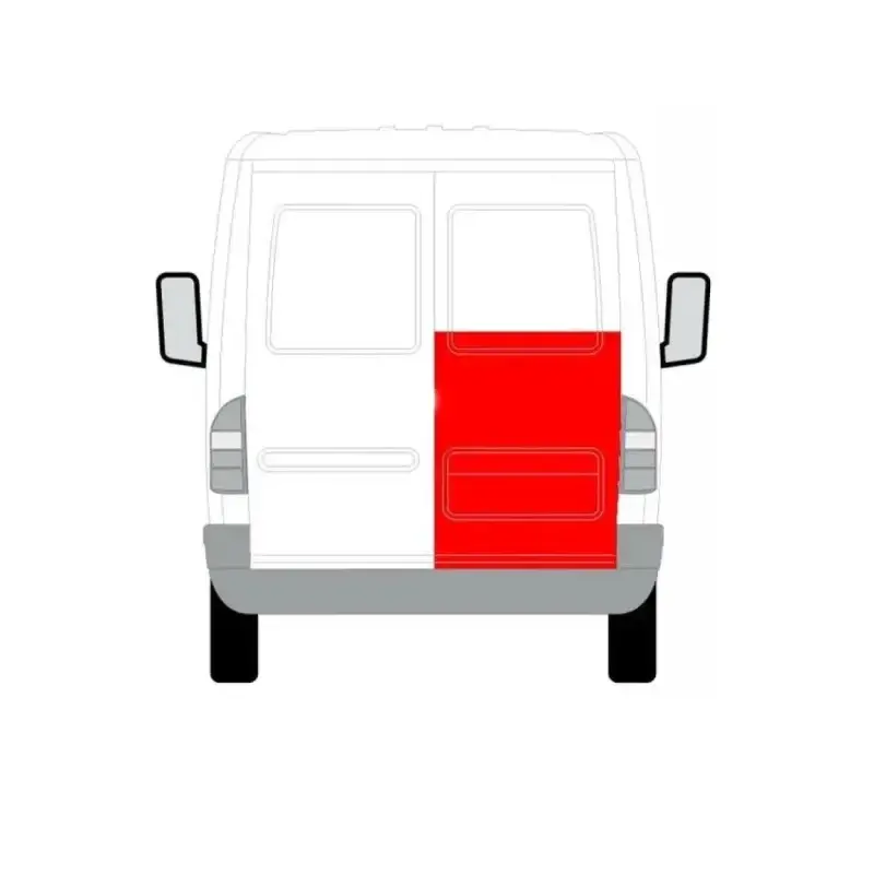 Ремчасть задніх дверей Mercedes Sprinter 1995-2006 у вікно права