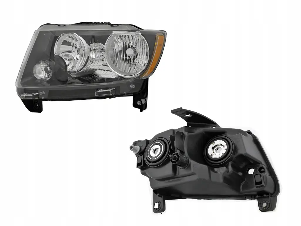 Фара Ліва Jeep Compass 2011-2016 Темний Відбивач 68171215Ac