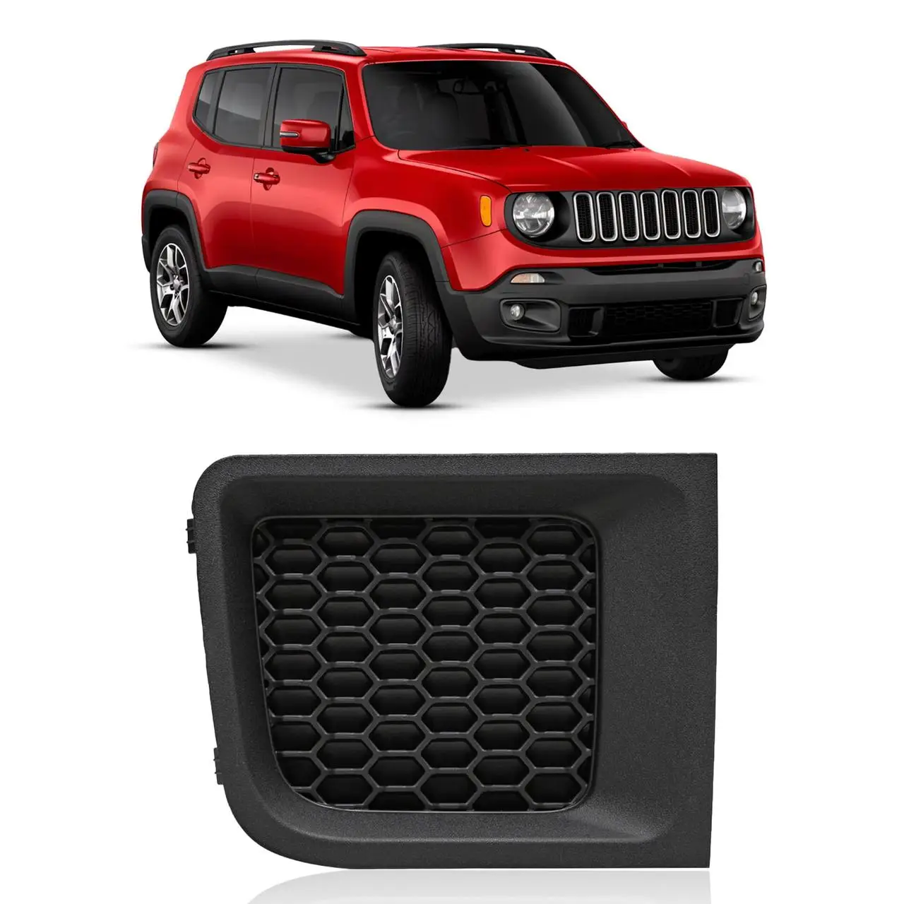 Решітка в бампер права Jeep Renegade 2014-2019 5XB63LXHAA