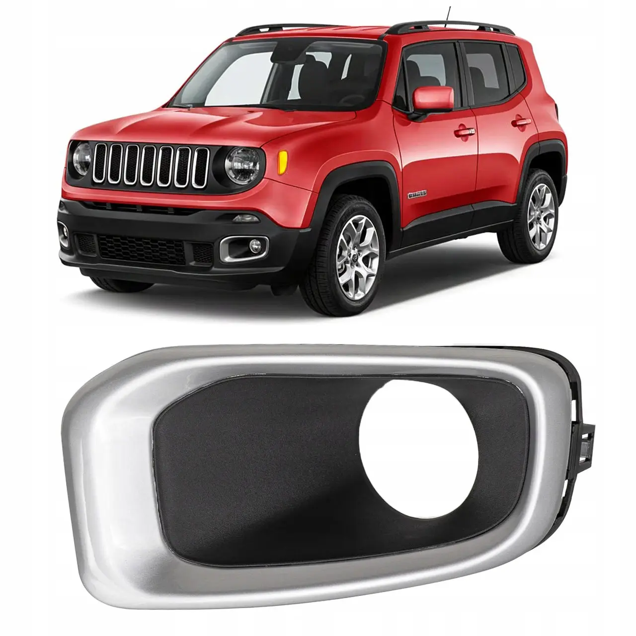 Решітка Бампера Ліва Jeep Renegade 2014-5XB32XS9AA