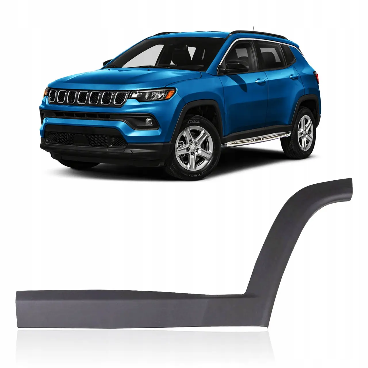 Накладка задней левой двери Jeep Compass 2017- 2021 5UP27RXFAA
