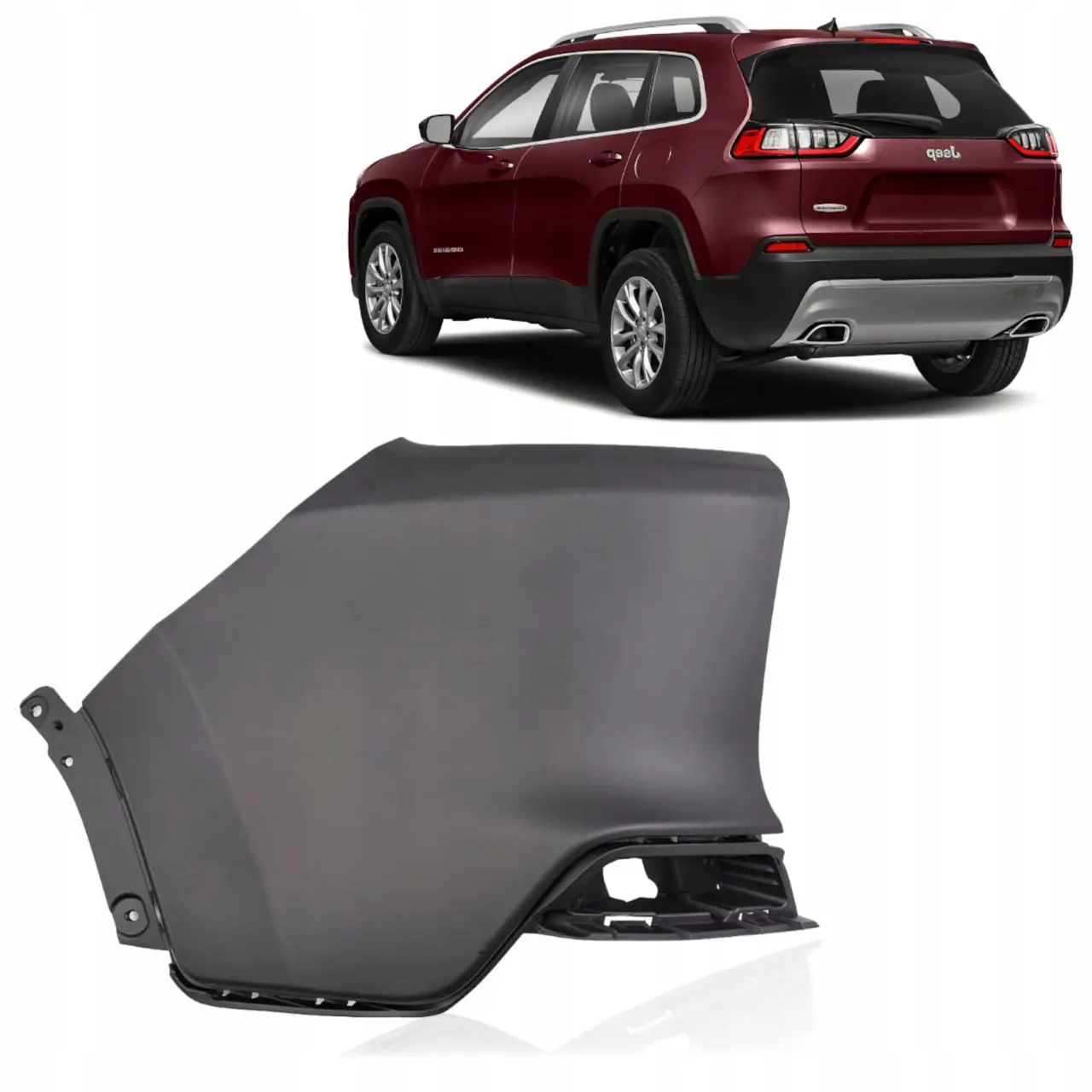 Угол Бампера Левый Задний Jeep Cherokee 2019- 68407903AA