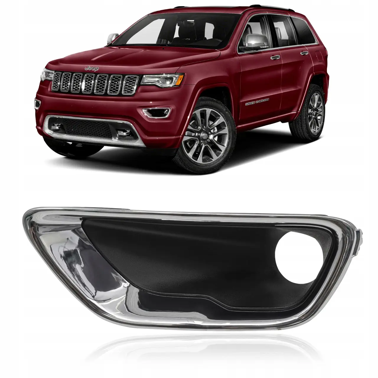 Решітка Бампера Ліва Jeep Grand Cherokee 2016-68261711AA