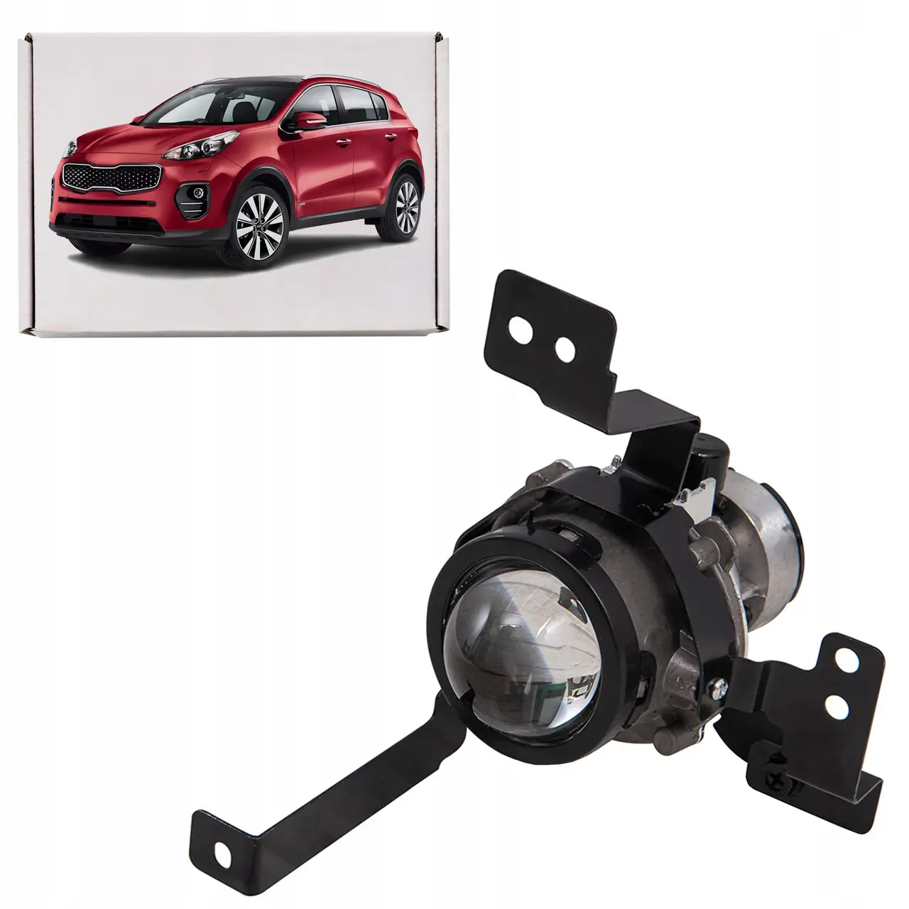 Левая Противотуманка   Kia Sportage Ql 2015-2018 Дорестайлинг  92201F1000