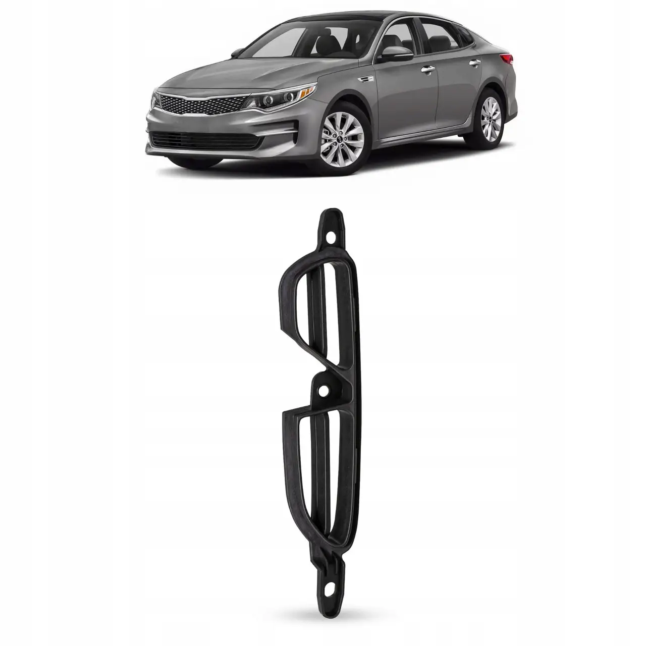Решетка Бампера Левая Kia Optima 2016-2018 86567D5000