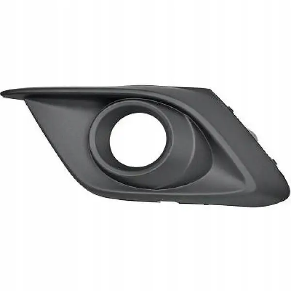 Решетка Бампера Левая Mazda 3 2013-2016 черный окуляр BHR150C21A