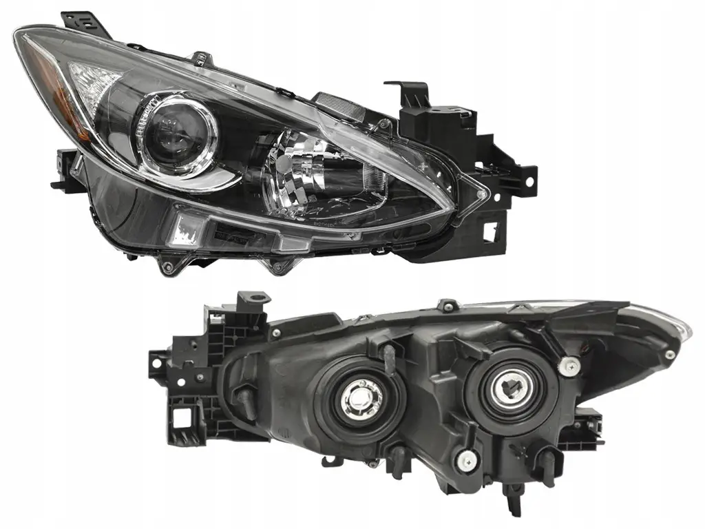 Фара Права Mazda 3 2013-2016 Жовта Вставка Bpw9-51-0K0A