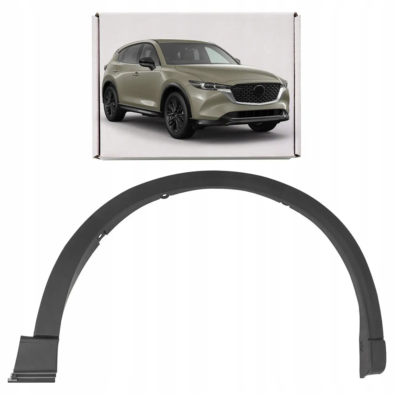 Накладка переднего правого крыла Mazda CX5 2017-2021, KB7W51W20E