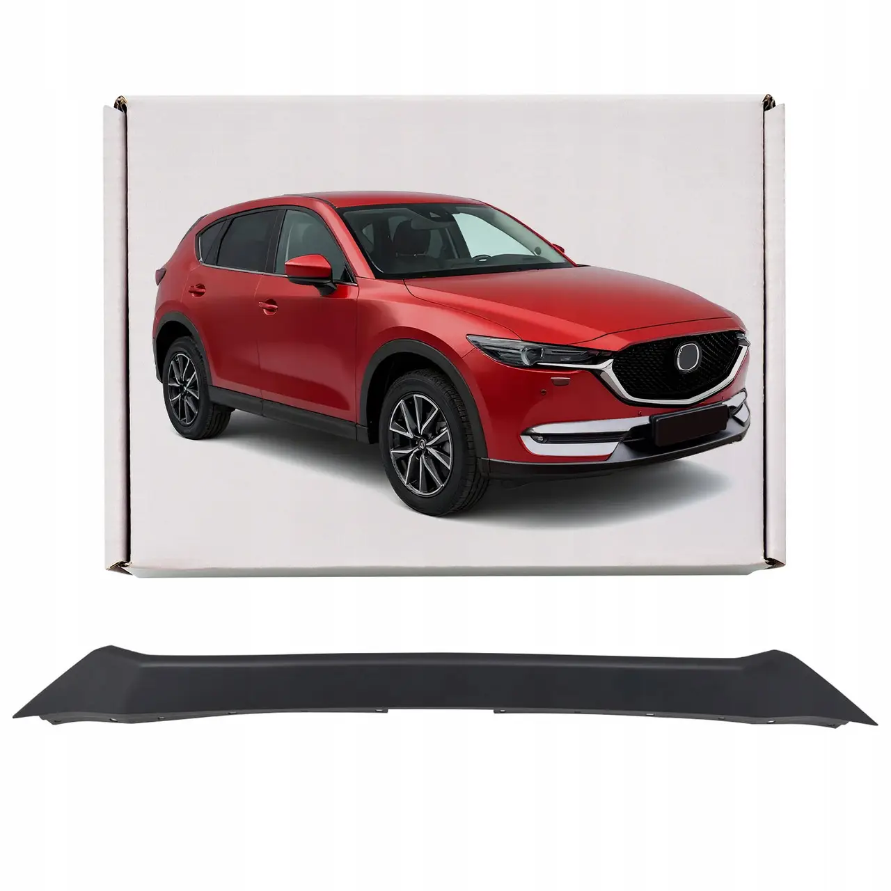 Накладка решетки радиатора mazda cx-5 2017- KB8A507E1BBB