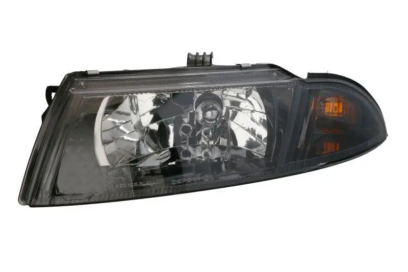Левая фара Mitsubishi Carisma 1995-2004 Темная MR972793