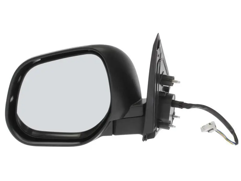 Зеркало Левое Mitsubishi Outlander Xl 2006-2012 7632B441 5 Pin Грунтовано