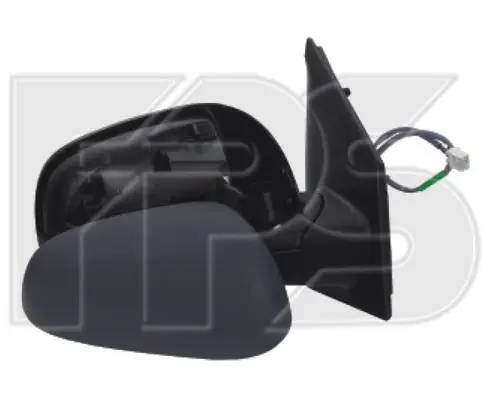 Дзеркало Права Nissan Note E11 Ґрунтовано 5 Pin 2006- 96301Bh00B