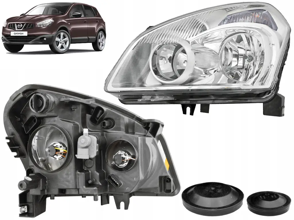 Фара Левая Nissan Qashqai 2006-2009 Дорестайлинг 26060Jd95A