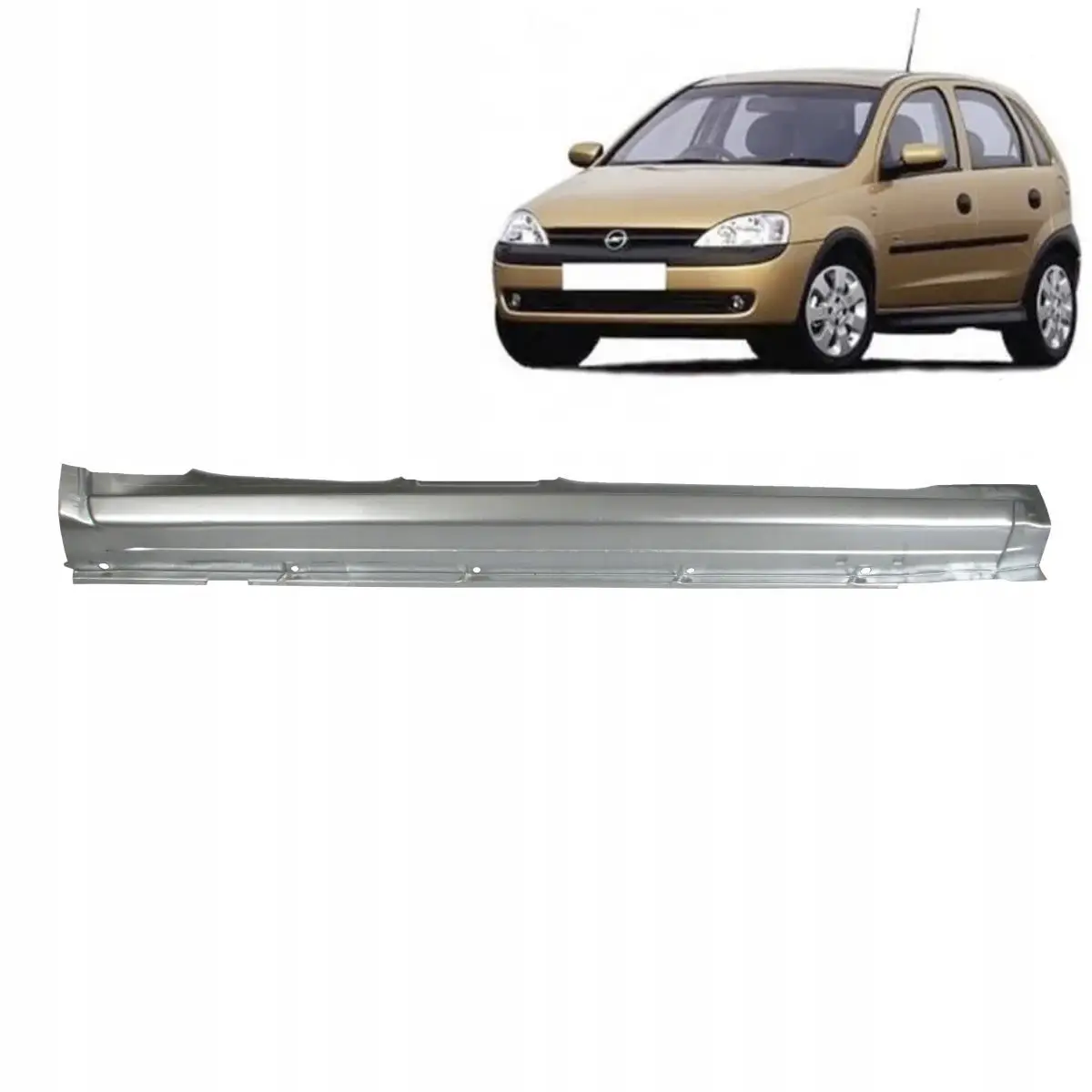 Порог правый Opel Corsa C 2000-2007 5 дверей