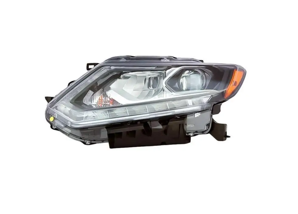 Фара Левая Nissan Rogue X-Trail 2014-2017 Full Led Желтая Вставка 260604Cc5C