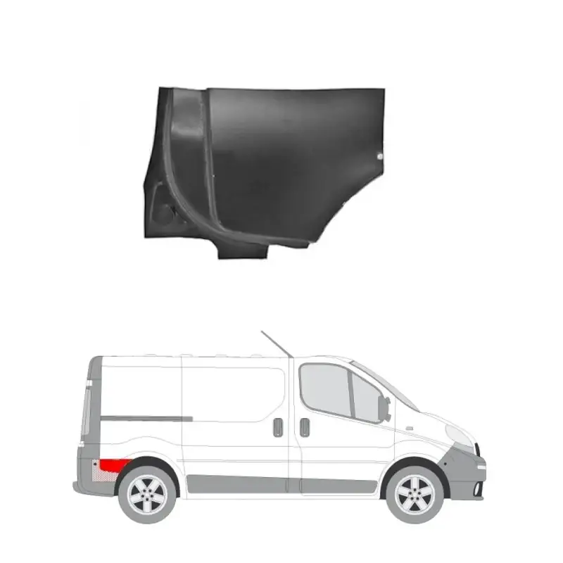 Арка задняя правая часть Renault Trafic 2 Opel Vivaro 2002-2014
