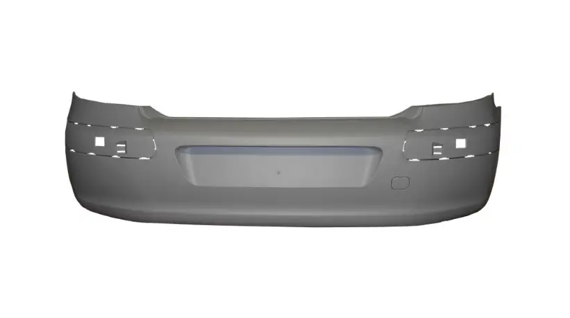 Бампер задний Peugeot 307 Хетчбек  2001-2007 7410Q6