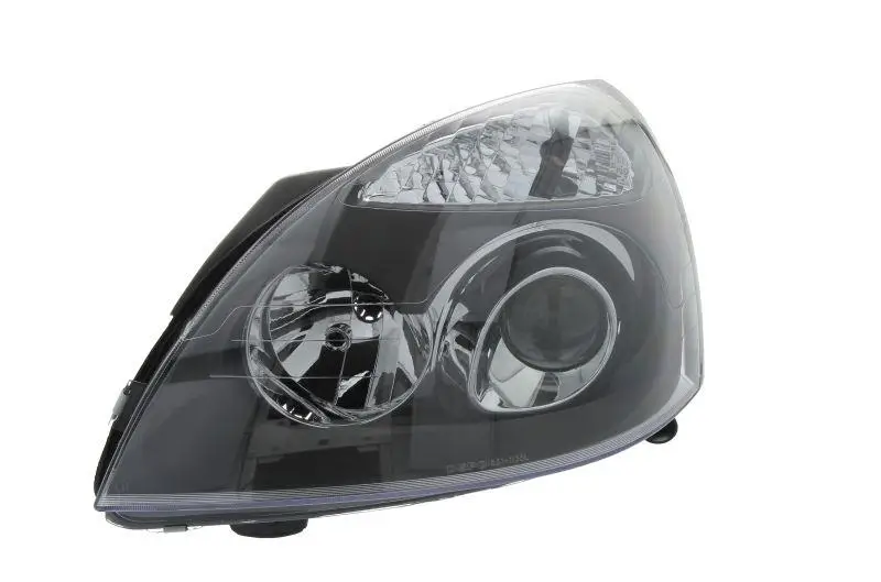 Левая фара  Renault Clio 2001-2008 черная 7701057656