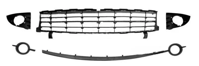 Решетка Бампера Renault Scenic 2006-2008 Комплект 7701477302