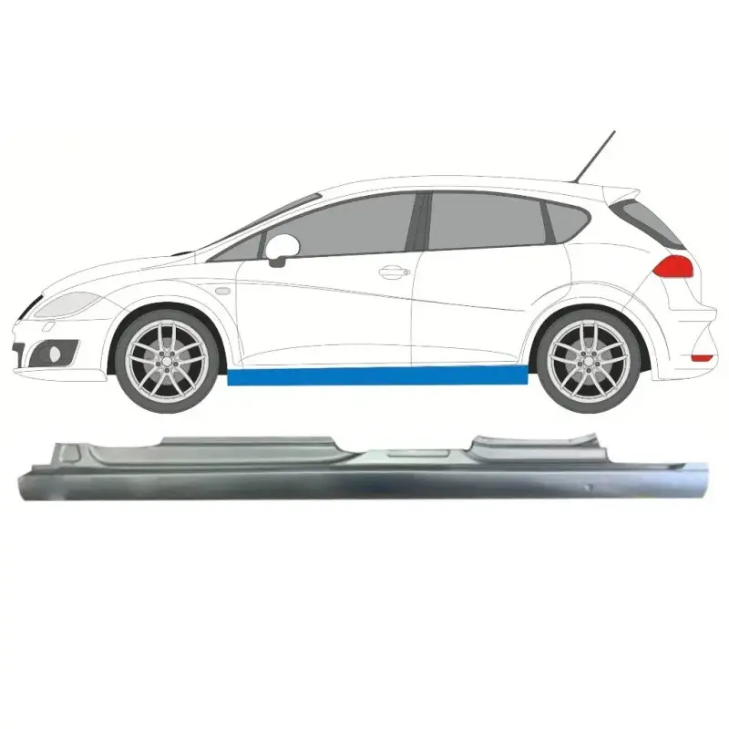 Порог левый Seat Leon 2000-2005