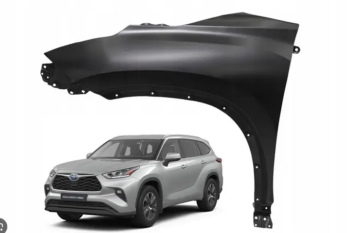 Крыло левое Toyota Highlander 2019- сталь 53802-0E160