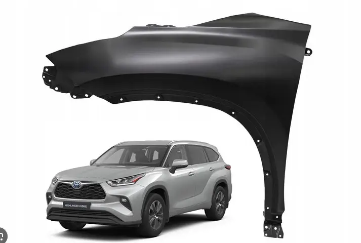 Крило ліве Toyota Highlander 2019 - алюміній 53802-0E160