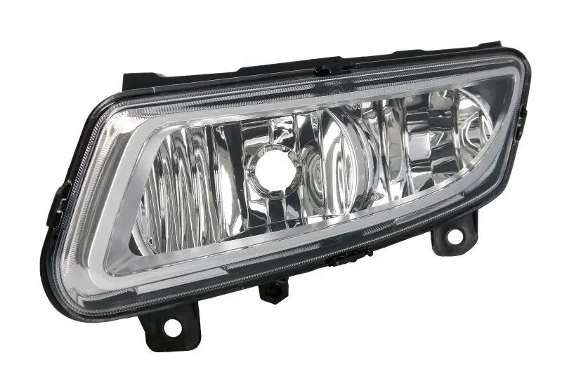 Левая Противотуманка   Volkswagen Polo  2009-2015 Хром 6R0941061C