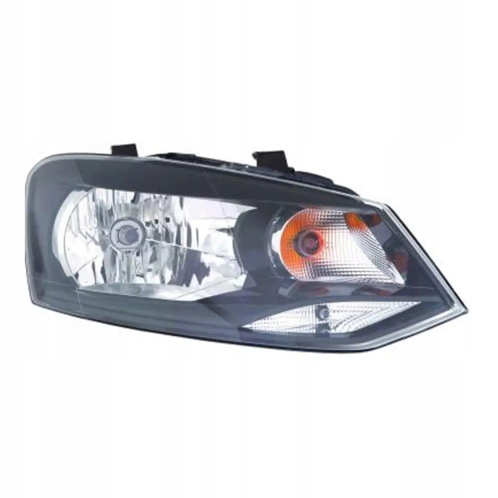 Правая фара  Volkswagen Polo 2009-2015 Сборка Ru 6R1941016E