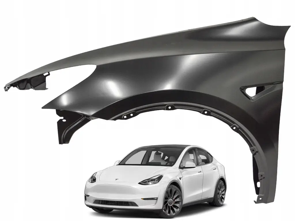 Крыло левое Tesla Model Y 2020-2025 сталь 1493451-E0-A