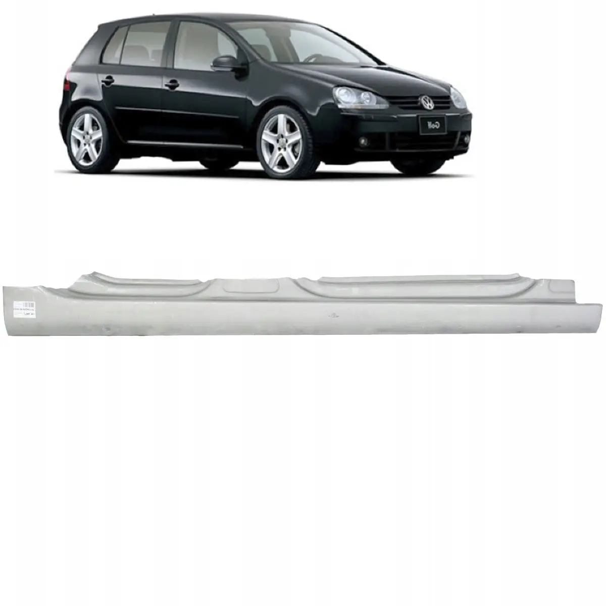 Порог правый Volkswagen Golf 5 хэтчбек 2004-2009 Польша дв