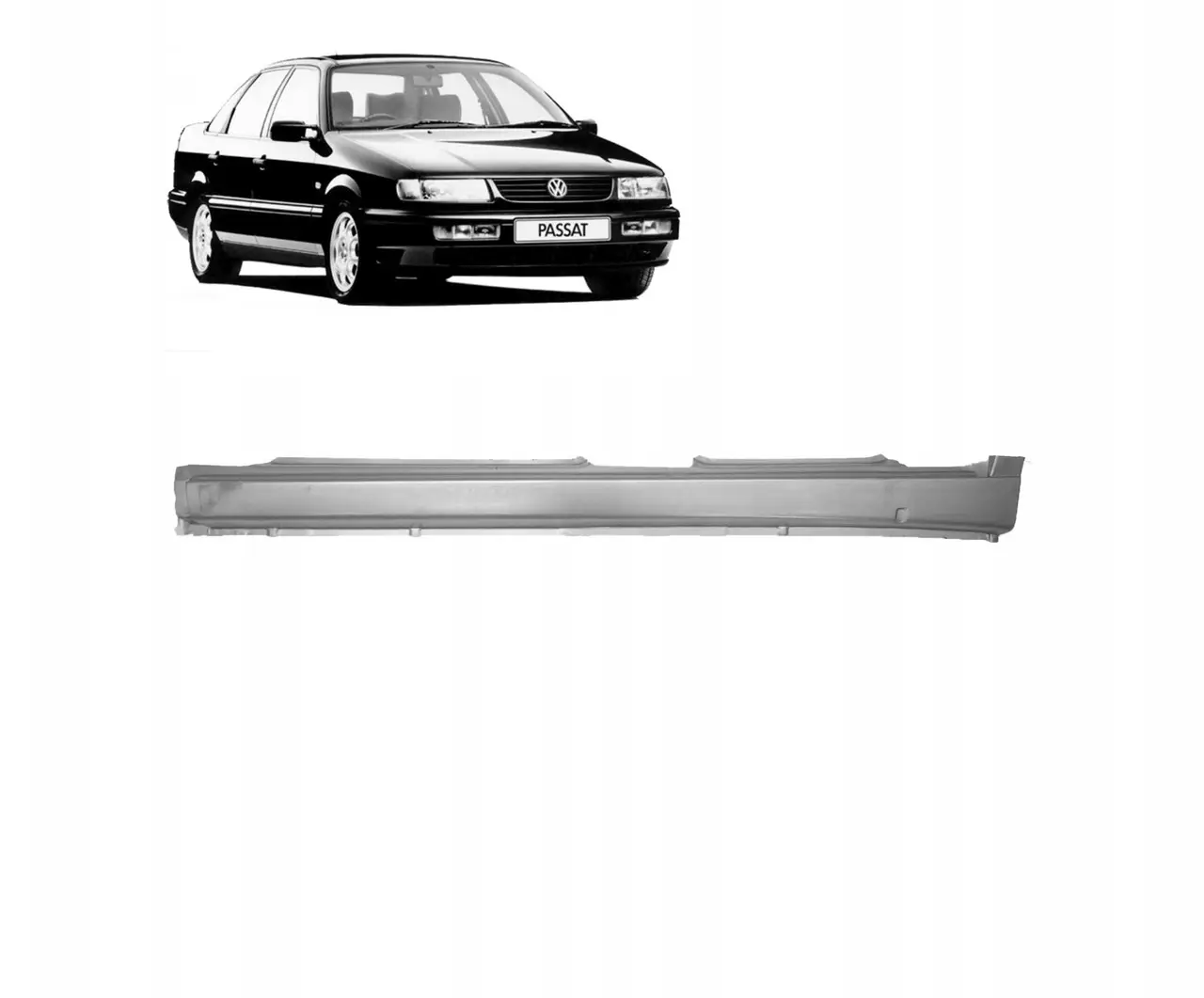 Поріг лівий Volkswagen Passat B4 1993-1996