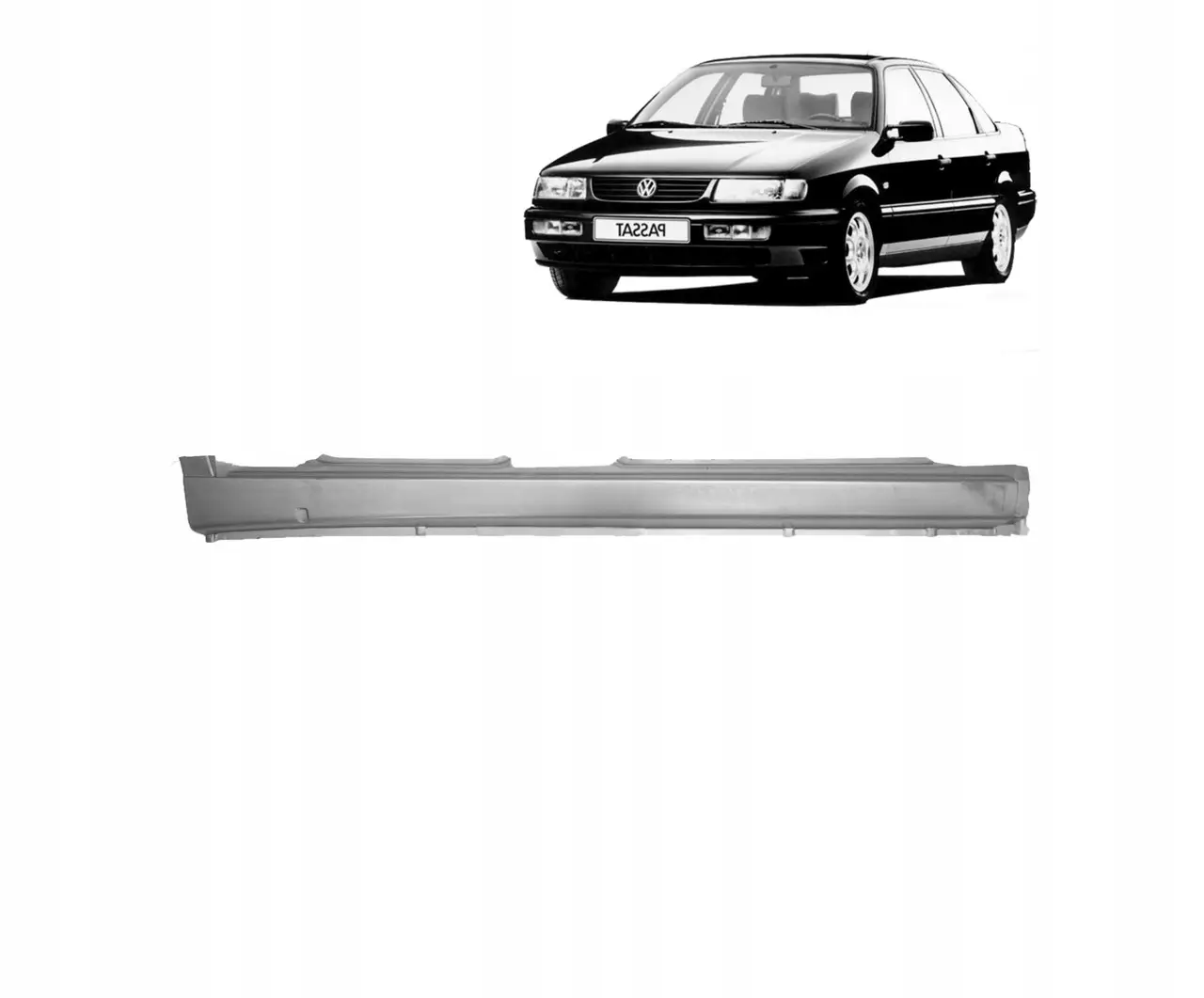 Поріг правий Volkswagen Passat B4 1993-1996