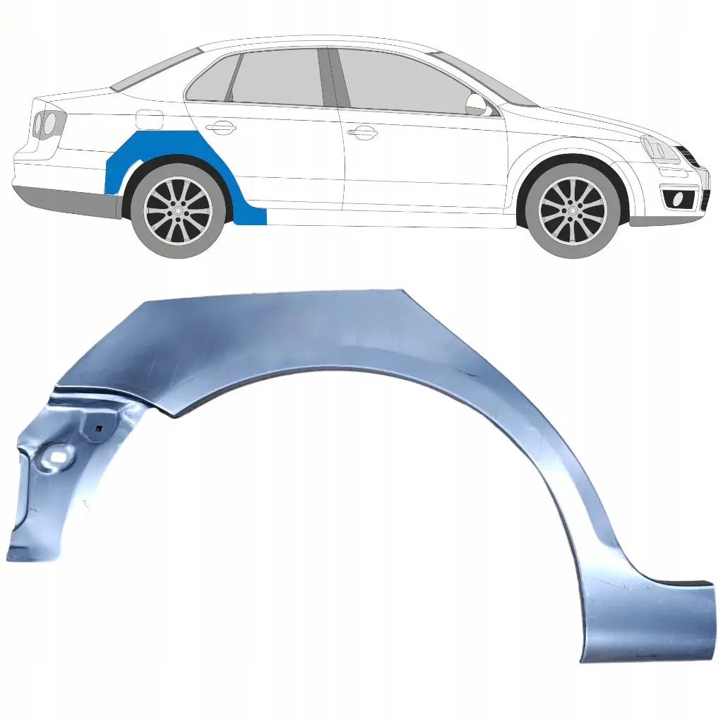 Арка задняя правая Volkswagen Jetta 5 2006-2010