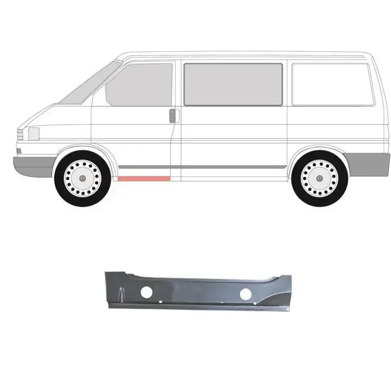 Порог внутрішній лівий передній Volkswagen Transporter T4 1990-2003 Potrykus