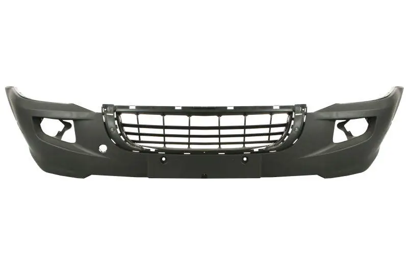 Передній бампер Volkswagen Crafter 2006-2016 сірий 2E0807103